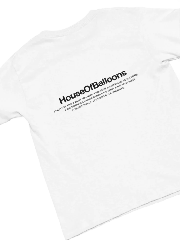 the weeknd merch t-shirt 2026